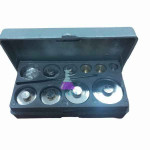 Physical Weight Box Of 100gm Iron Chrome Plate